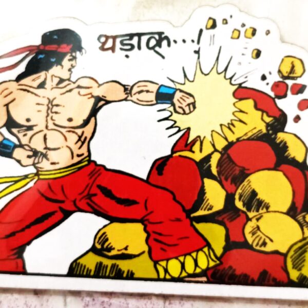 Mahakaal Style 1 Wooden Megnet