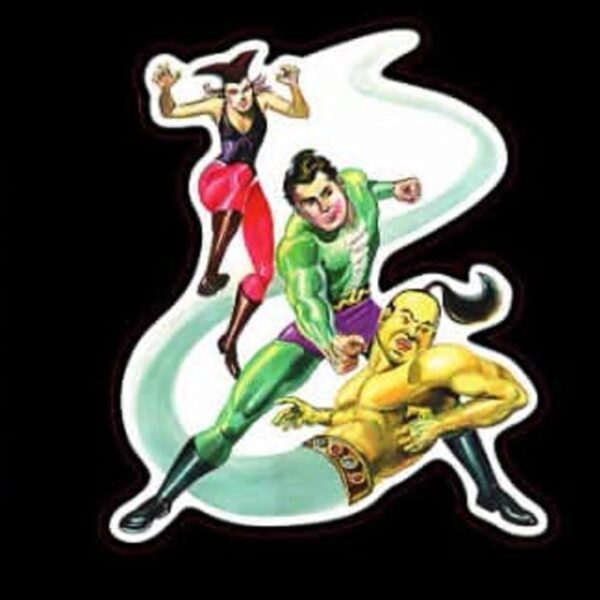 Nagraj Style 7 High Quality Wooden Megnet Sticker (MCG QUALITY)