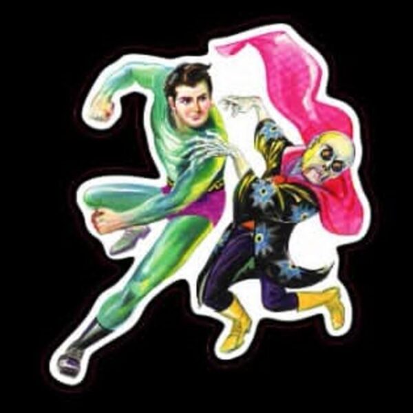 Nagraj Style 8 High Quality Wooden Megnet Sticker (MCG QUALITY)