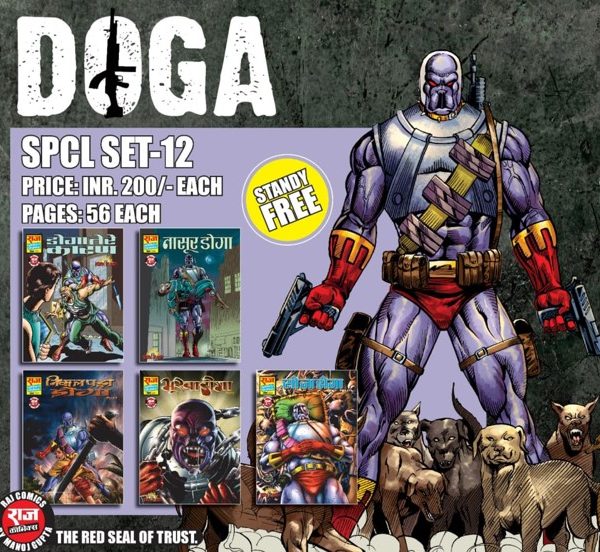 Doga SPCL set 12 + Standee + EXTRA 3 Paper Stickers